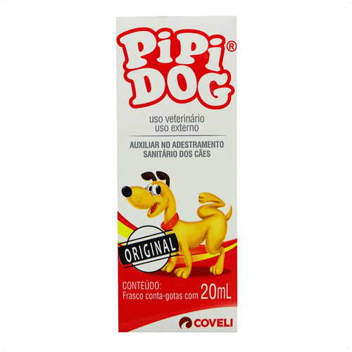 PIPI DOG 20ML ADESTRADOR SANITÁRIO PARA CÃES COVELI PIPI DOG 20ML ADESTRADOR SANITÁRIO PARA CÃES COVELI